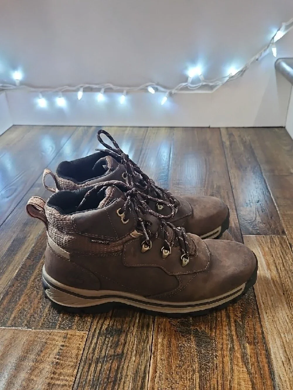 Timberland Brown Kids Waterproof Hiking Boots‎
